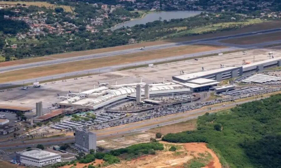 Aeroporto de Confins volta à normalidade depois de suspender operações