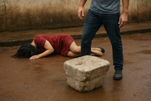 Homem é preso após agredir companheira com concreto em Unaí