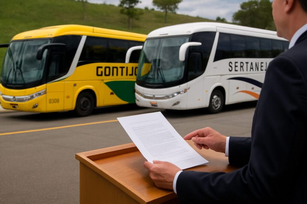 Estado autoriza Gontijo a assumir linha BH–Unaí da Sertaneja