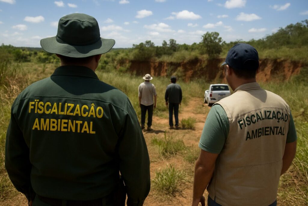 Força-tarefa ambiental autua infratores no Noroeste de Minas