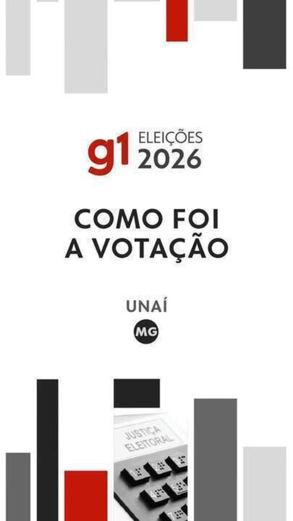 Unaí (MG): como foi a votação no 1º turno em 2026| g1