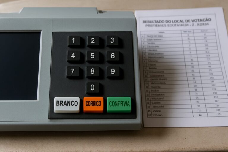 Unaí (MG): apuração de votos para presidente no 2º turno